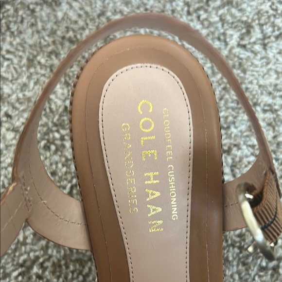 Cole Haan Women's Tan Strappy Sandals - Picture 3 of 4